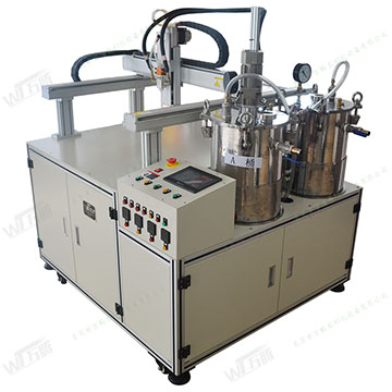 雙液自動混膠灌膠機整流器硅