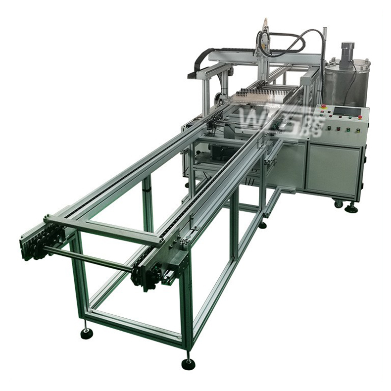 灌膠機流水線生產線包裝盒劃膠機