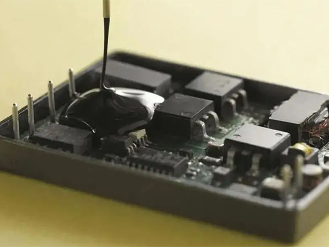 雙組份電子密封膠如何避免固化時有氣泡呢？