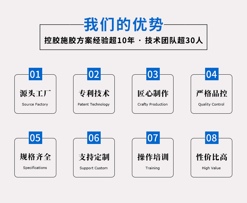 固態膠水打膠機
