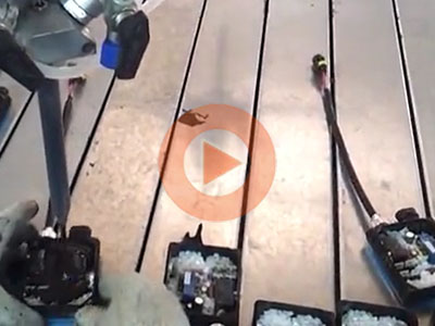 安定器生產線半自動灌膠視頻